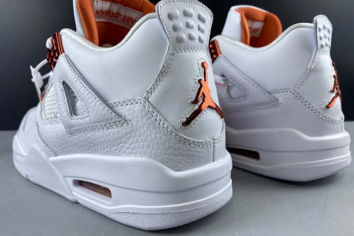 air jordan 4 orange metallic  ct8527-114