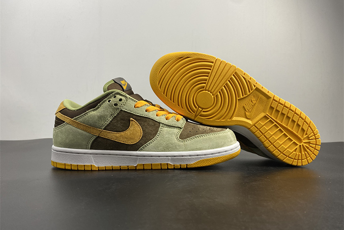 nike dunk low dusty olive - dh5360-300