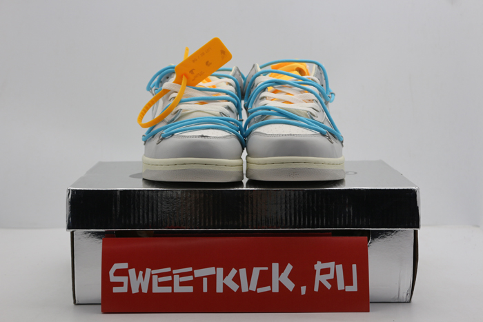 off-white x nike dunk low         dm1602-115