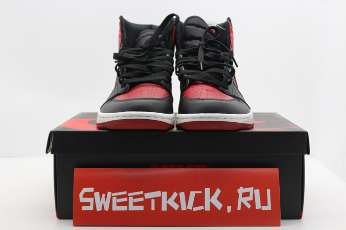 air jordan 1 retro high og “banned” red mens  555088-001