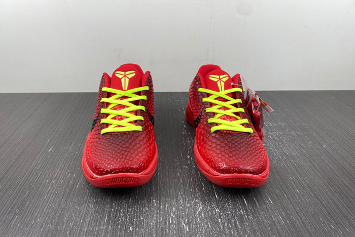 nike kobe 6 protro “reverse grinch” fv4921-600