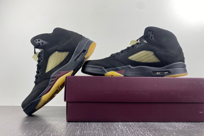a ma maniére x air jordan 5 “black” fd1330-001(1)