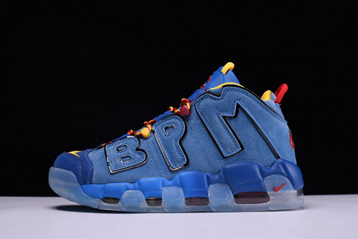 nike air more uptempo doernbecher blue jay mens ah6949-446