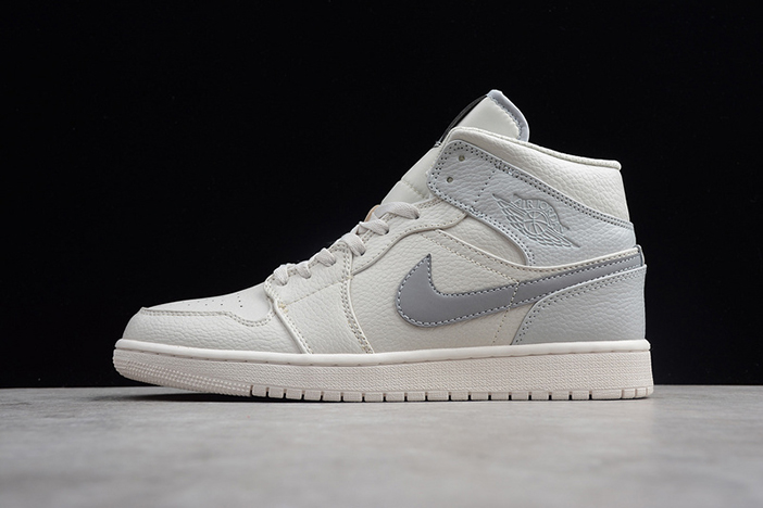 air jordan 1 mid se ''grey fog'' - air jordan - 852542-003